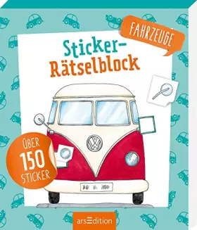 Couverture du produit · Sticker-Rätselblock Fahrzeuge