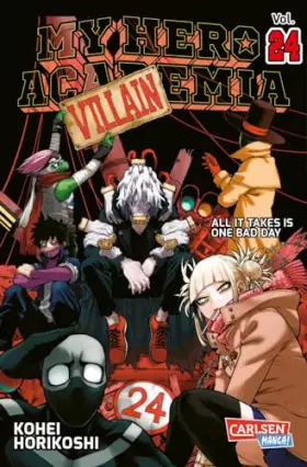 Couverture du produit · My Hero Academia 24: Abenteuer und Action in der Superheldenschule | Mit Glow-in-the-Dark-Effekt auf dem Cover – nur in der 1.