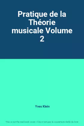 Couverture du produit · Pratique de la Théorie musicale Volume 2