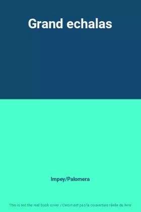 Couverture du produit · Grand echalas