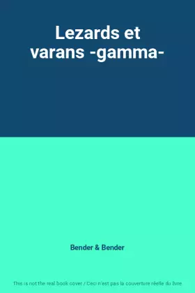 Couverture du produit · Lezards et varans -gamma-