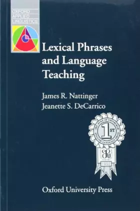 Couverture du produit · Lexical Phrases and Language Teaching (Oxford Applied Linguistics)