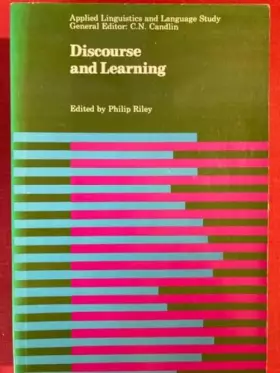 Couverture du produit · Discourse and Learning (Applied Linguistics and Language Study)