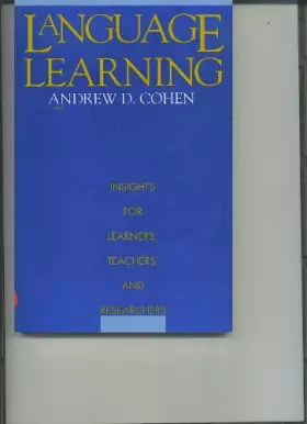 Couverture du produit · Language Learning: Insights for Learners, Teachers, and Researchers