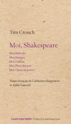 Couverture du produit · Moi, Shakespeare