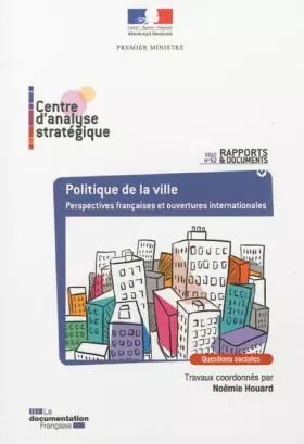 Couverture du produit · Politique de la ville : Perspectives françaises et ouvertures internationales