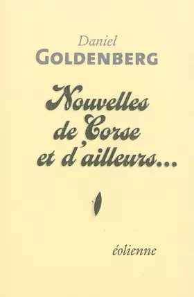 Couverture du produit · Nouvelles de Corse et d'ailleurs...