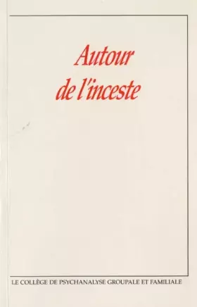 Couverture du produit · Autour de l'inceste
