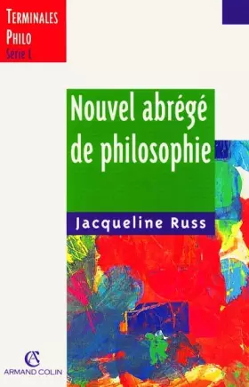 Couverture du produit · Nouvel abrégé de philosophie, Terminale, 3e édition