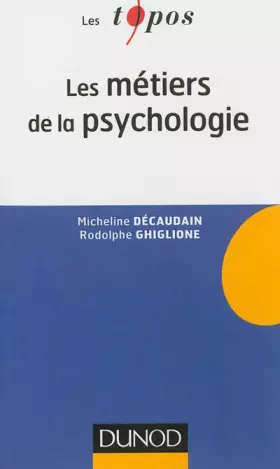 Couverture du produit · Les métiers de la psychologie - 2e édition