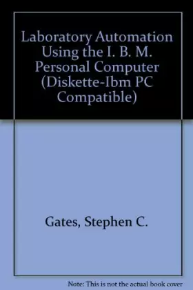 Couverture du produit · Laboratory Automation Using the IBM-PC