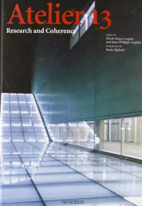Couverture du produit · Atelier 13. Research and Coherence