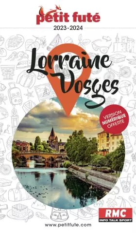 Couverture du produit · Guide Lorraine - Vosges 2024 Petit Futé