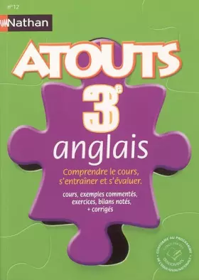 Couverture du produit · Anglais 3e