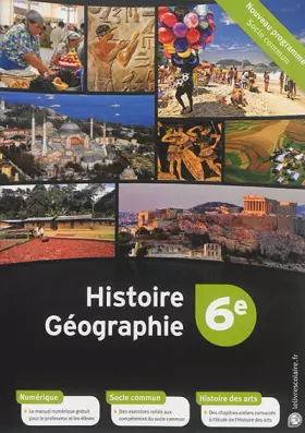 Couverture du produit · Histoire Géographie 6e : Manuel élève