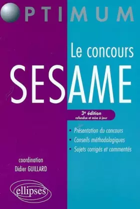 Couverture du produit · Le concours SESAME