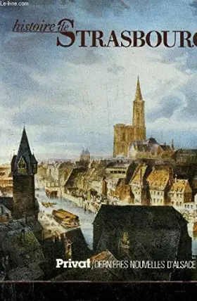 Couverture du produit · Histoire de Strasbourg