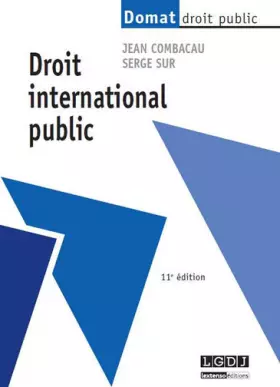 Couverture du produit · Droit international public, 11ème Ed