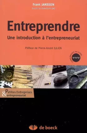 Couverture du produit · Entreprendre : Une introduction à l'entrepreneuriat