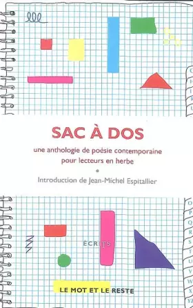 Couverture du produit · Sac à dos : Une anthologie de poésie contemporaine pour lecteurs en herbe