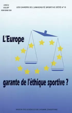 Couverture du produit · L'Europe garante de l'éthique sportive ?