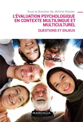 Couverture du produit · L'évaluation psychologique en contexte multilingue et multiculturel: Questions et enjeux