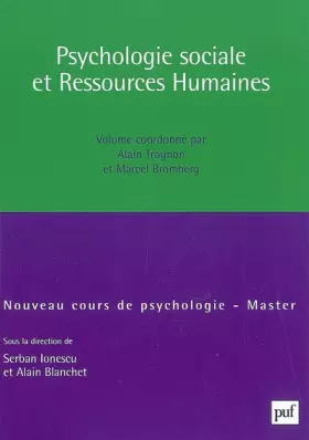 Couverture du produit · Psychologie sociale et ressources humaines