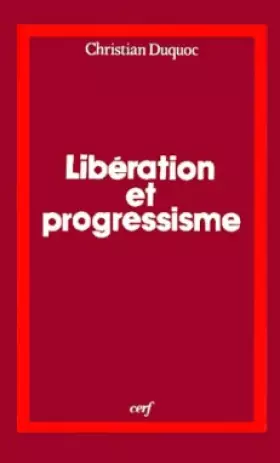 Couverture du produit · Libération et progressisme