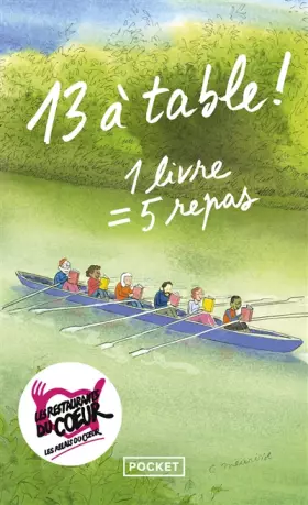 Couverture du produit · 13 à table ! 2025 - 11ème édition - Recueil de nouvelles au profit des Restos du cœur