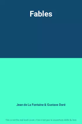 Couverture du produit · Fables