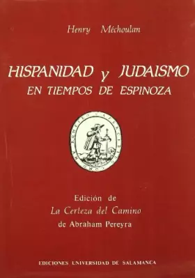 Couverture du produit · Hispanidad y judaísmo en tiempos de Espinoza
