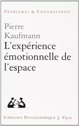 Couverture du produit · L'expérience émotionnelle de l'espace