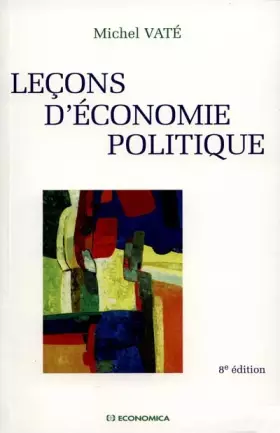 Couverture du produit · Leçons d'économie politique