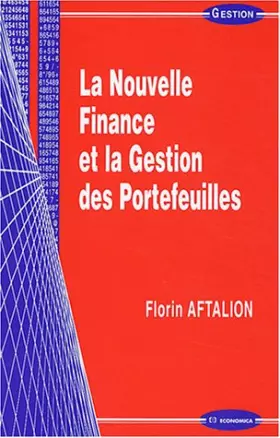 Couverture du produit · La Nouvelle Finance et la Gestion des portefeuilles