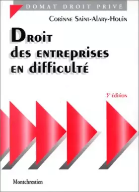 Couverture du produit · Droit des entreprises en difficulté, 3e édition