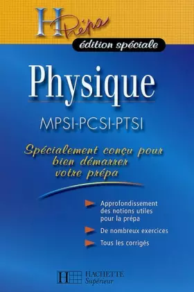 Couverture du produit · Physique MPSI-PCSI-PTSI
