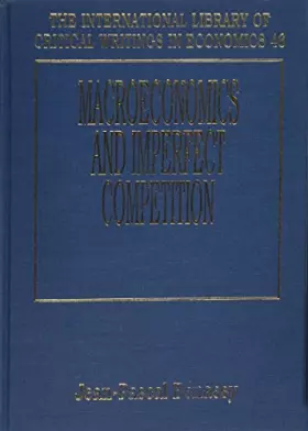 Couverture du produit · Macroeconomics and Imperfect Competition