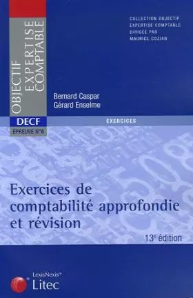 Couverture du produit · DECF épreuve n°6, Exercices de comptabilité approfondie et révision (ancienne édition)