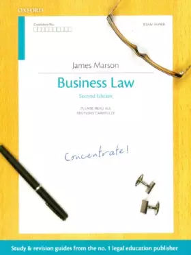 Couverture du produit · Business Law Concentrate: Law Revision and Study Guide