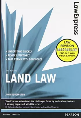 Couverture du produit · Land Law: Uk Edition (Law Express)
