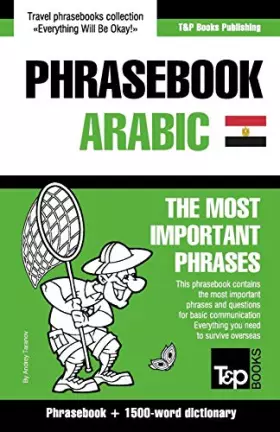 Couverture du produit · English-Egyptian Arabic phrasebook and 1500-word dictionary (American English Collection)