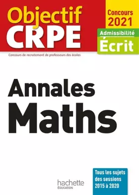 Couverture du produit · Annales Maths