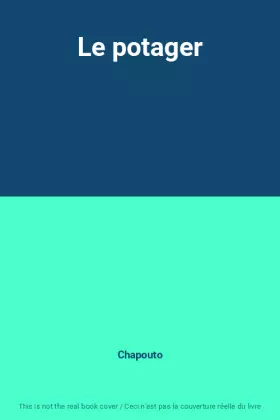 Couverture du produit · Le potager