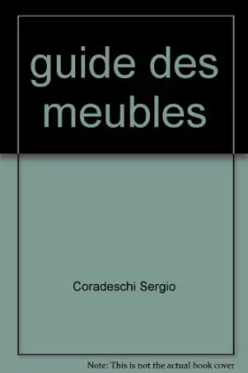 Couverture du produit · guide des meubles