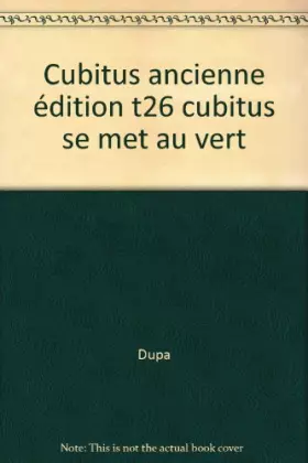 Couverture du produit · Cubitus se met au vert, tome 26