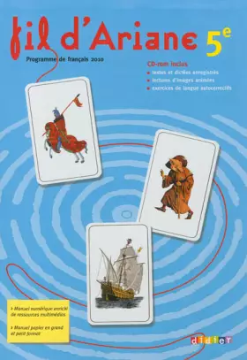 Couverture du produit · Fil d'Ariane Cinquième Petit Format Spec Enseigt