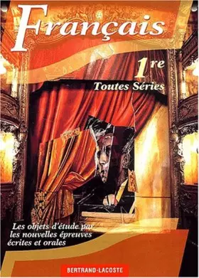 Couverture du produit · Français 1ère