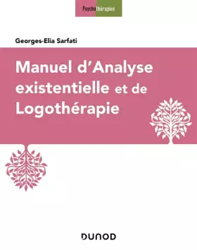 Couverture du produit · Manuel d'analyse existentielle et de logothérapie