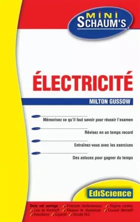 Couverture du produit · Électricité - L'essentiel du cours, des astuces et des exercices corrigés