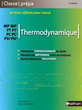 Couverture du produit · Thermodynamique - MP-MP* PT-PT* PC-PC* PSI-PSI*